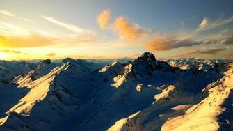 Cool Mountain Range Wallpaper