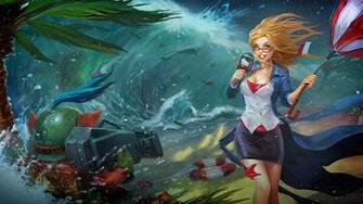 Janna League Of Legends Wallpaper Desktop