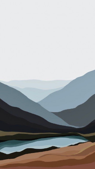 Abstract Landscape Wallpaper