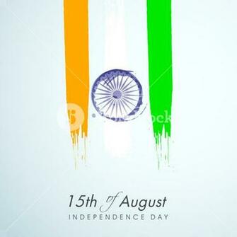 15th August Indian Independence Day Background Royalty Stock