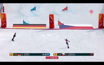 Ester Ledeck Wins Gold In Women S Parallel Giant Slalom First