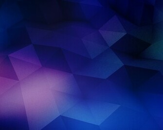 Blue And Purple Geometry Wallpaper In 3d Abstract