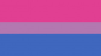 Pastel Bisexual Flag Wallpaper