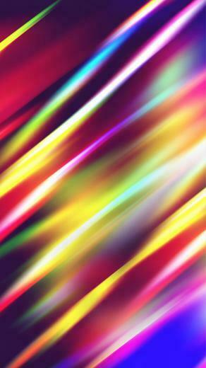 Lights Rainbow Pattern Background iPhone Wallpaper
