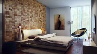 Feature Walls On Bedroom With Interesting Wall Design