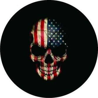 American Flag Skull Car Pictures