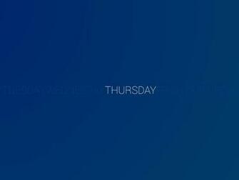 Day Of The Week Thursday Wallpaper And Image