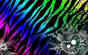 Neon Zebra Background For Desktop Image Pictures Becuo