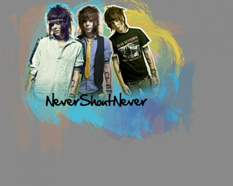 Never Shout Wallpaper