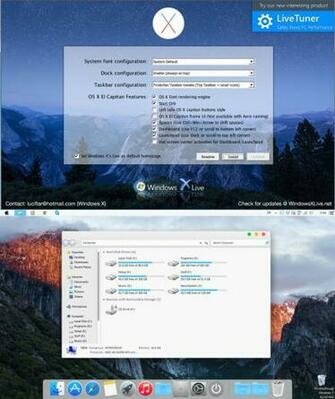 El Capitan Ux Pack Version Rang Bei