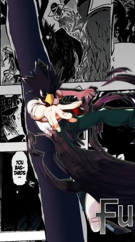 Fumikage Tokoyami Dark Shadow My Hero Academia 4k Phone