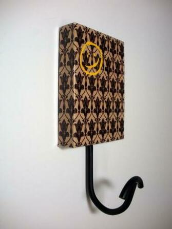 Bbc Sherlock Wallpaper Smiley Face Coat Hanger By Papermoonc