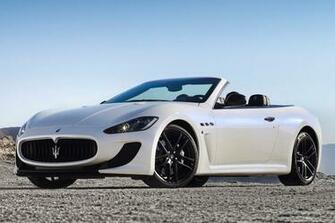 Maserati Granturismo Convertible White Design Wallpaper