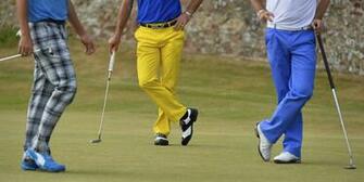 Ian Poulter Billy Horschel And Keegan Bradley Wait On The Second