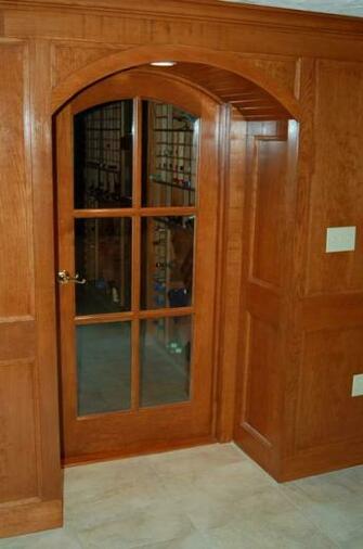 Custom Wine Cellar Doors