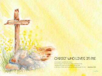 Christ Who Lives In Me Crossmap