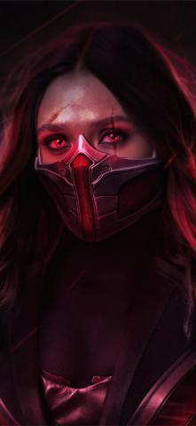 Wanda Scarlet Witch 5k Ultra HD Id iPhone Wallpaper