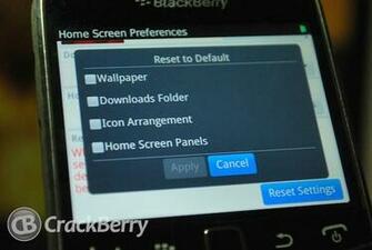 Restore Default Settings On Your Blackberry Smartphone