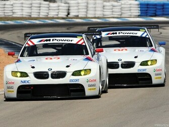 Bmw M3 Gt2 Race Car E92 Wallpaper