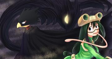 Tsuyu Asui Fumikage Tokoyami Wallpaper Cool