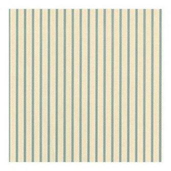 Wallpaper Stripes Blue On Cream Striped