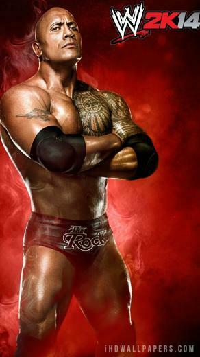 Wwe 2k14 The Rock HD Wallpaper IHD