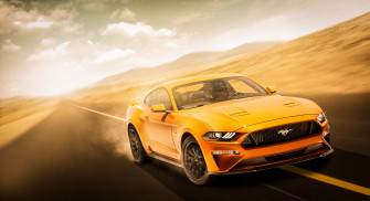 Yellow Mustang 4k Resolution HD Wallpaper