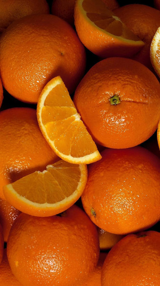 Orange iPhone Wallpaper