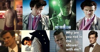 Matt Smith Background The Doctor Photo