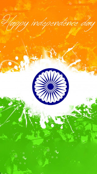 Abstract Painted Indian Flag Mobile Plvn3nelhcsu0qmq Wallpaper