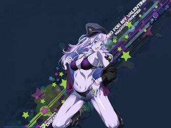Wallpaper Blue Stars Macross Frontier