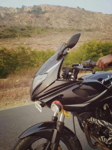 Pulsar 220f Street Fighter Best Background Image Blue
