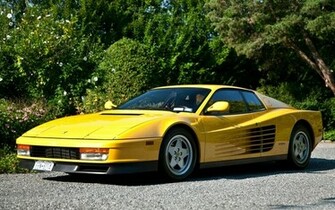 Cars Ferrari Testarossa Wallpaper