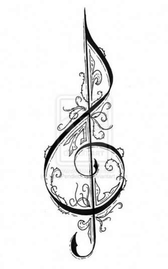Treble Clef Wallpaper