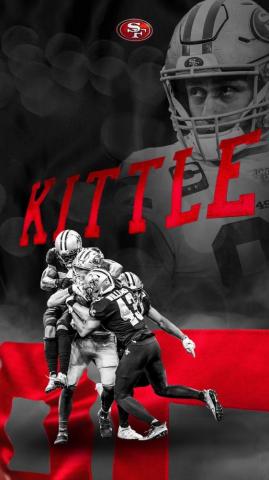 George Kittle Wallpaper In Nfl Football 49ers