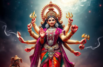 God Durga HD Wallpaper