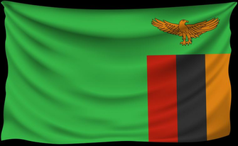 Zambia Wrinkled Flag Gallery Yopriceville High Quality Image