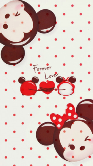 Cute Mickey Mouse iPhone Wallpaper