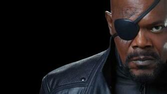 Nick Fury Close Up Desktop Pc And Mac Wallpaper