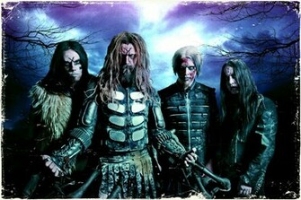 Metal Heavy White Zombie Rob Wallpaper Background