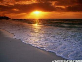 Sunset Beach Wallpaper Pc Beautiful