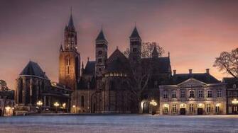 Desktop Wallpaper Church Netherlands Maastricht Temples