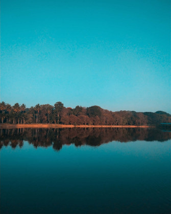Placid Afternoon In The Lake Wallpaper
