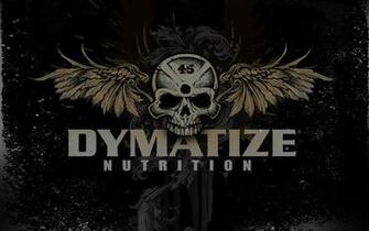 Sportpit Dymatize Skull Dark Sport Poster Wallpaper