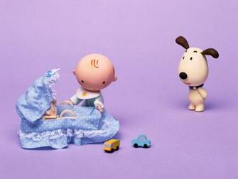 Happy Family Life Cute Cartoon Picture Wallpaper
