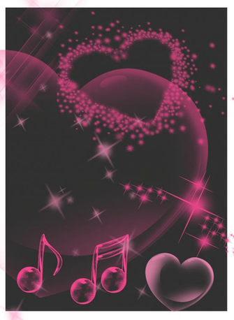 Pink And Black Wallpaper