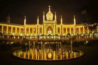Tivoli Gardens Copenhagen Wallpaper