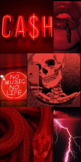 Dark Red Aesthetic Wallpaper