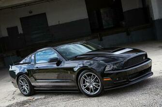 Mustang Wallpaper Black Ford Car HD