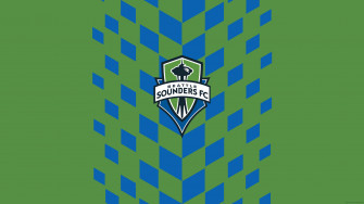 Seattle Sounders Fc Blue Checkerboard Wallpaper